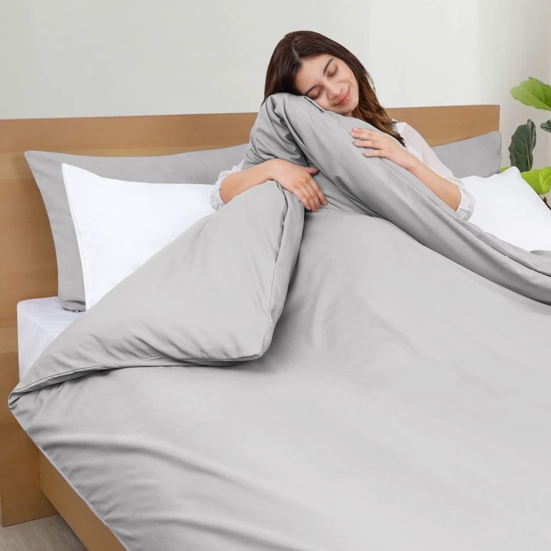 YORKSHIRE BEDDING Single Duvet Cover Set - Soft & Breathable