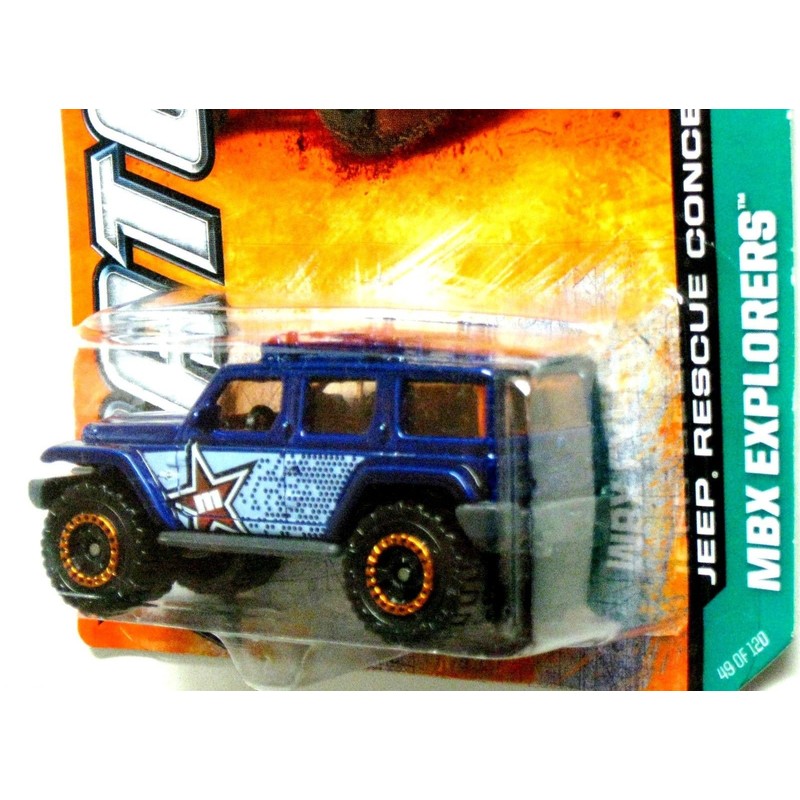 MATCHBOX 2013 - MBX EXPLORERS - Jeep Rescue Concept 49/120
