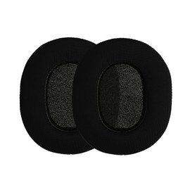 kwmobile Ear Pads Compatible with Sony INZONE H3 Earpads - 2X Replacement for Headphones - Black