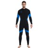 Lemorecn 2mm Wetsuits Front Zip for Men, Men's 2mm Wetsuit