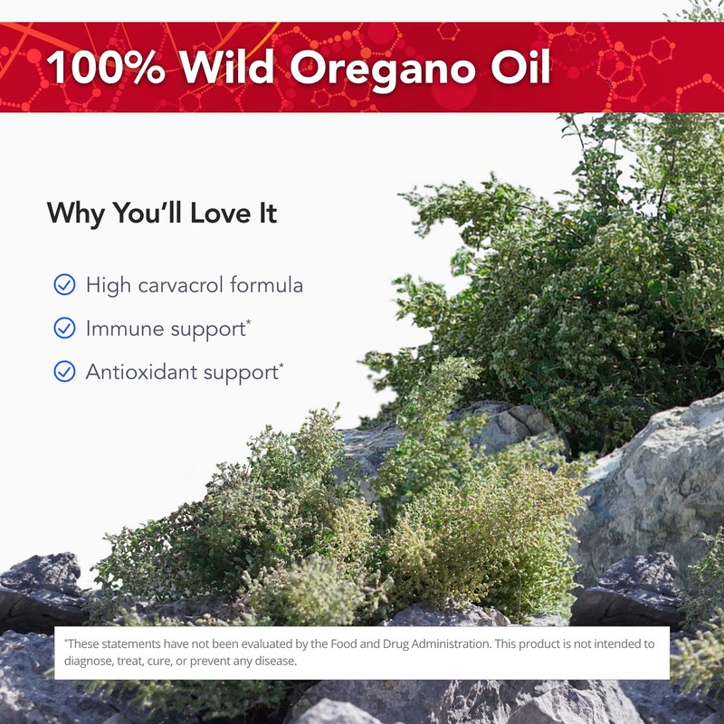 Physician's Strength OregaWild - 30 mL - High Carvacrol Formula