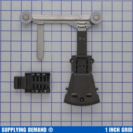 Supplying Demand W10251051 1873308 Dishwasher Dishrack Right Side Adjuster Replacement