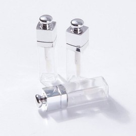 Premium portable cosmetic container, lip gloss tint decanting empty bottle, 3ml cosmetic empty bottle, lip gloss case, lip gloss holder / 고급형 휴대용 화장품용기 립글로즈 틴트 소분 공병 용기 3ml 화장품공병 립글로즈케이스 립글로즈홀더