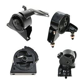 TRQ TRQ Engine Mount Set Compatible with 1993-1997 Geo Prizm Toyota Corolla