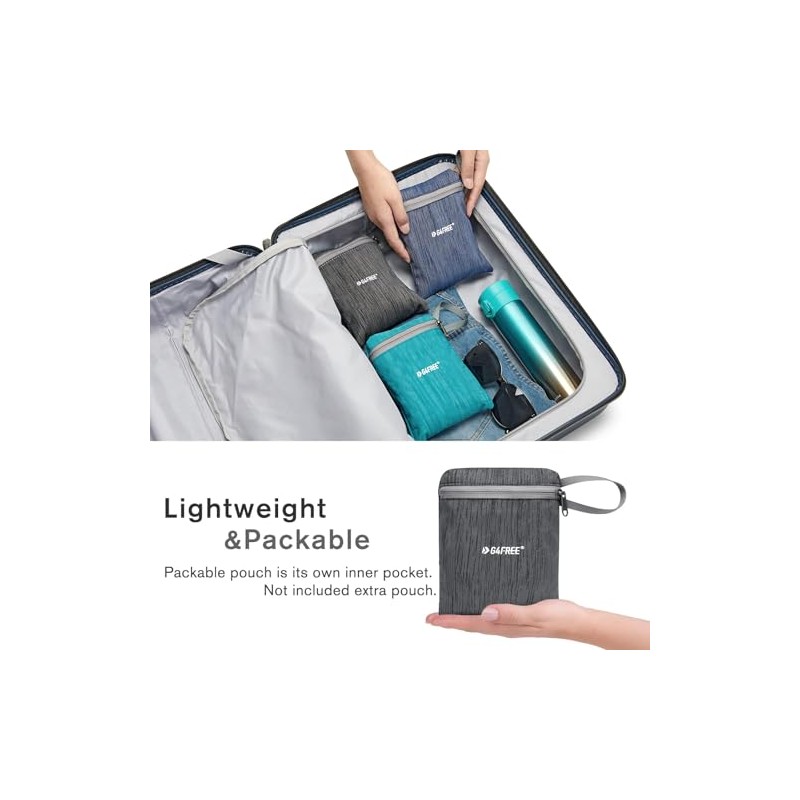 G4Free 10L/15/20L Backpack Lightweight Packable Daypack Small Foldable Shoulder Bag,