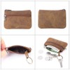 Genuine Leather Coin Purse, Small Coin Bag for Men Women,