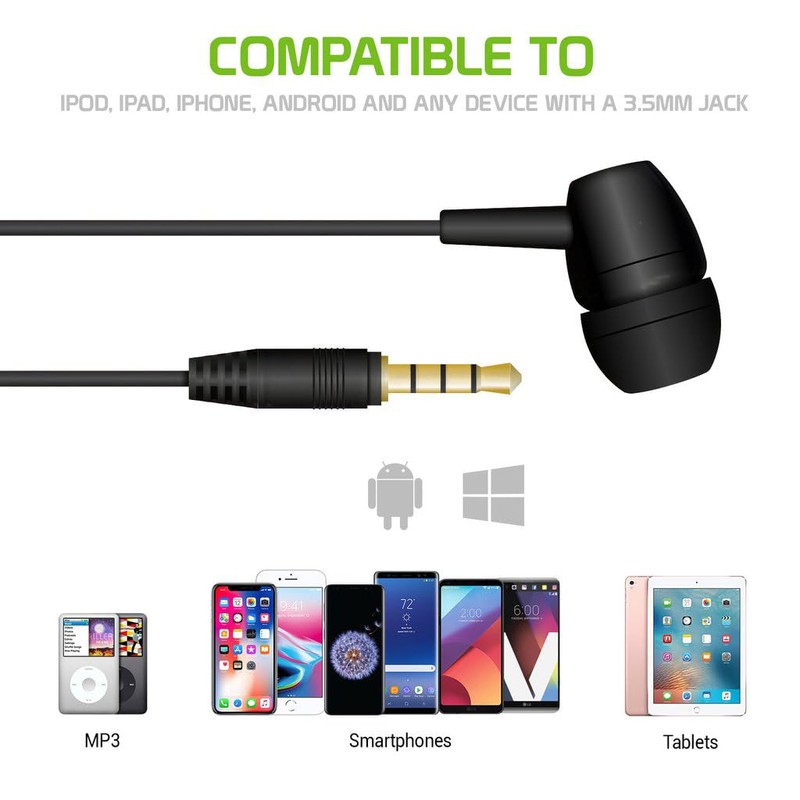Pro Mono Earbud [2Pack] Hands-Free Compatible with LG XBOOM 360