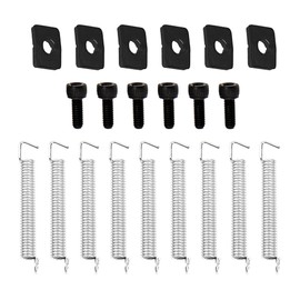 1Set Yootones Electric Guitar Tremolo Bridge Springs & Nut Block with Screws Guitar Cap Compatible with Tremolo Bridge Part