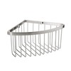 TATAY Corner Storage Basket, Aluminum, Silver, One Size
