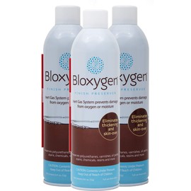Bloxygen Preserver. Spray, Seal, and Store. 3 can Pack. Inert Gas Preservation System.