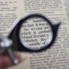 FKWKUW Magnifying Glass Keyring Mini Portable Foldable 10x Handheld Magnifier