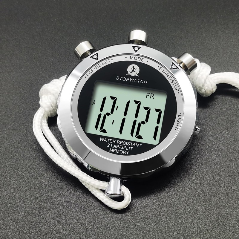 Rolilink Stopwatch,Metal Stop Watch for Sports Stopwatches Timer for Sports