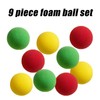 LandReCol Pack of 9 Foam Balls, Softball for Children, Small