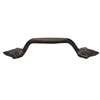 Door Handle - Drawer Pull - 22.5cm Black Cast Iron