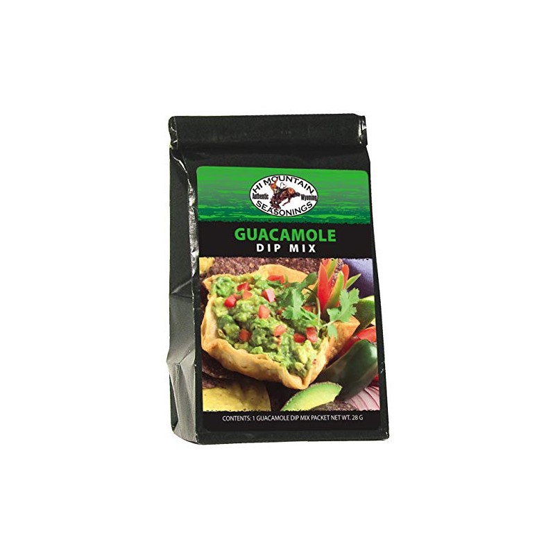 Hi Mountain Seasonings - GUACAMOLE DIP MIX. Create Delicious Homemade