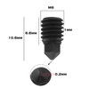 ECSiNG Hardened Steel Nozzles 0.2mm Compatible with Bambu Lab X1