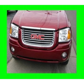 312 Motoring fits 2002-2006 GMC Envoy Chrome Grill Grille KIT 2003 2004 02 03 04 05 SLT SLE XL Denali