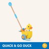 Battat – Waddling Push Toy – Wooden Duck – Walks
