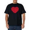 Big Red Heart Appreciation For Healthcare Workers T-Shirt