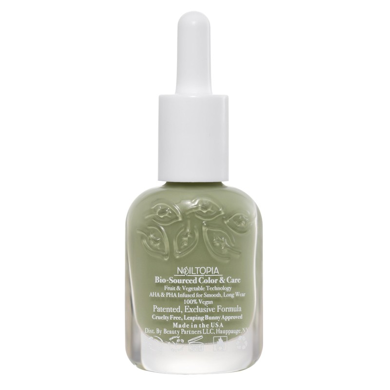 Nailtopia Bio-Sourced, Chip Free Nail Lacquer - All Natural, Strengthening