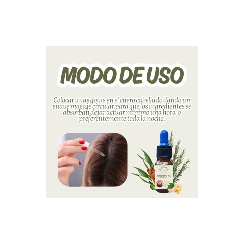 Aceite Capilar Ozonizado Romero Anti-caida De Cabello (10 ML)