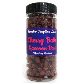 Cherry Balls Raccoon Bait DP Nuggets SheTraps Sarahs Lures 16 Ounce Container