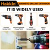 Hakkin Magnetic Bit Holder 5Pcs 60mm Impact Bit Holder S2