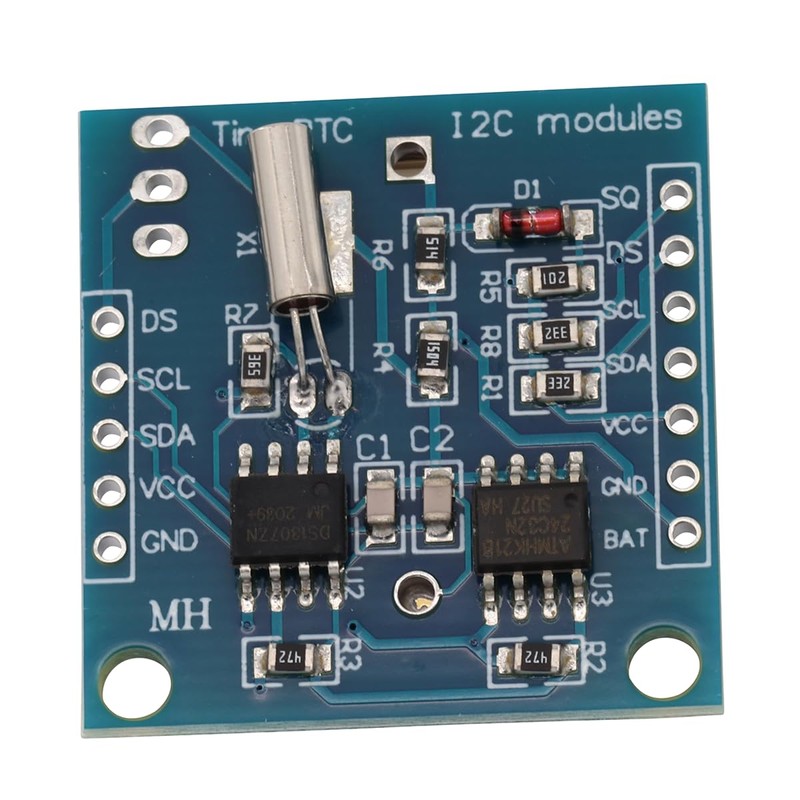 Heevhas Tiny RTC I2C DS1307 AT24C32 Memory High Precision Real