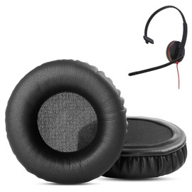 HAIZEEN Earpads Compatible with Plantronics Blackwire C3215 C3225 C3220 C3210 USB Headsets Ear pads Replacement Cushion (Protein Leather/Memory Foam)