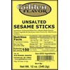 Golden Flavor - Unsalted Sesame Sticks - 12 oz bags
