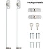 Sandiyago 2 Pack Window Lock Baby Safety Window Opening Restrictor