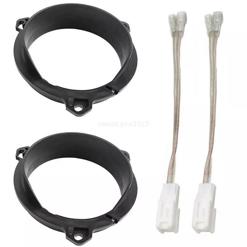 Red Wolf Upgrade 6.5" Speaker Wire Harness & Brackets For