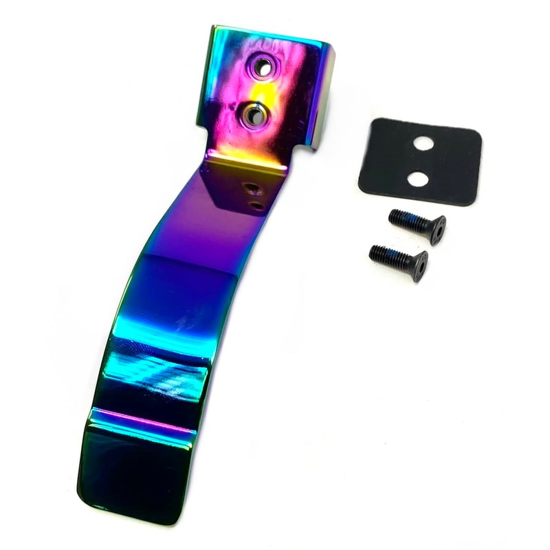 Team Dogz Stunt Scooter Neo Chrome Rainbow Flexi Flex Brake
