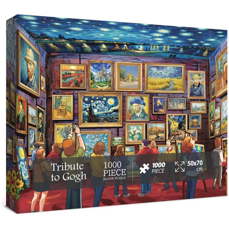 Brand: BBOLDIN Van Gogh Puzzle 1000 Piece Puzzles for Adults,