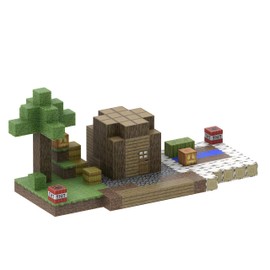 Kadii Magnetische Bausteine Set, Konstruktionsspielzeug Bauwelt Kinderspielzeug ab 3 Jahre, mit Starken Magneten (Waldhaus, 192, Stück)