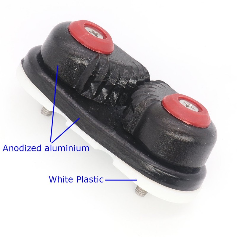 VTurboWay Cam Matic cleats, Aluminium Cammatic Cleats, Maximum for line:15mm