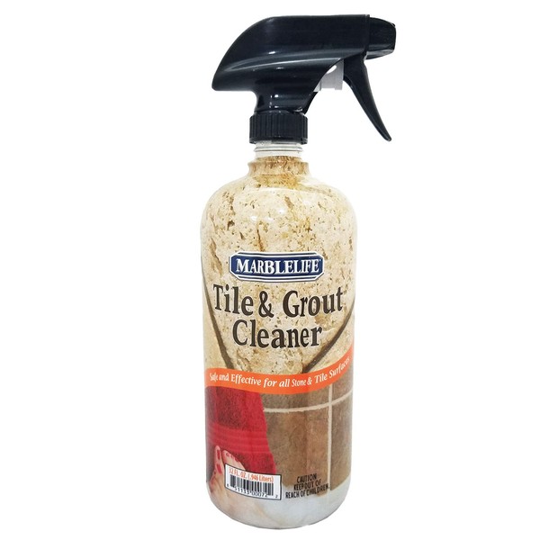 Marblelife Tile & Grout Cleaner, Heavy Duty Powerful Cleaner for Floors, Tiles, Pools & Shower, 32oz Spray