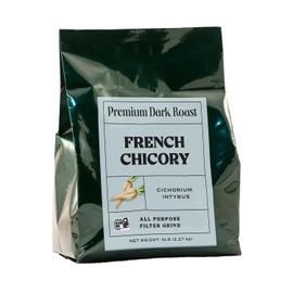 Worldwide Botanicals French Chicory Root, 5 Pound Bag - Brew Like Coffee, Blend Roasted Chicory Root With Coffee, Prebiotic, Acid Free, Caffeine Free, Kosher, 5lb