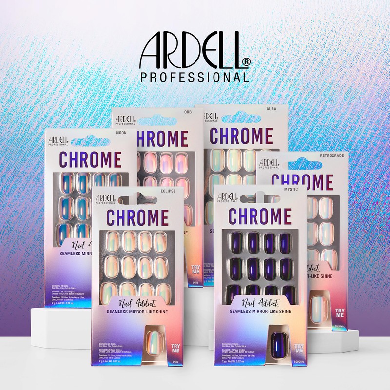 Ardell Nail Addict Chrome Moon
