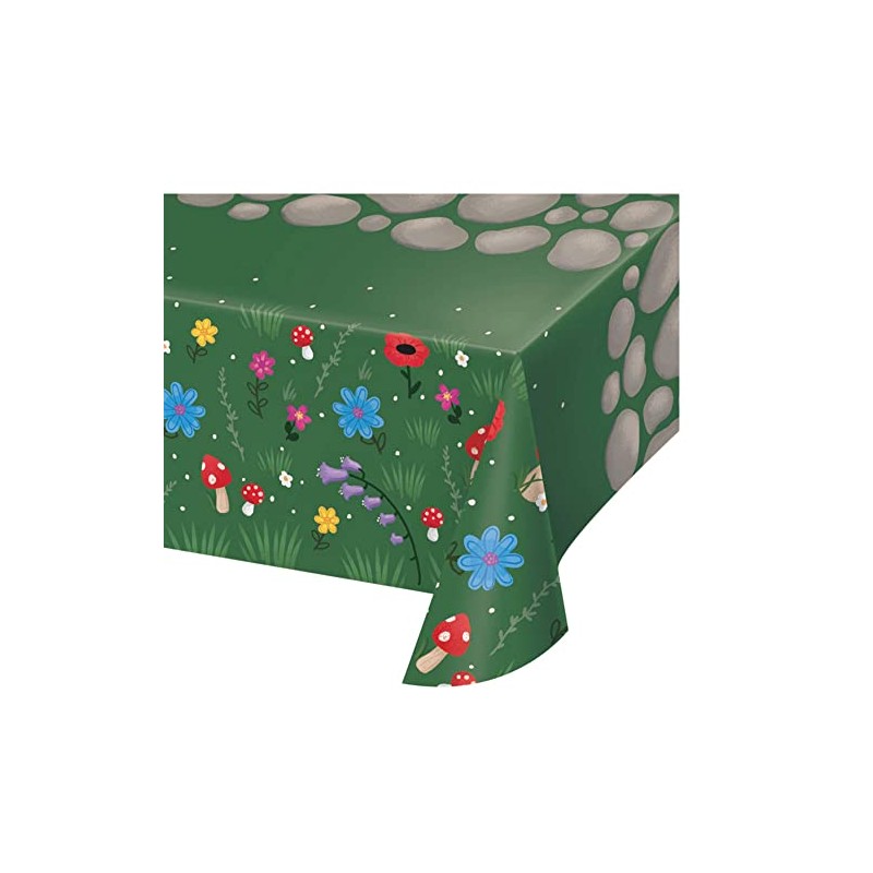 Gnomes All Over Print Paper Tablecover, 137 cm x 259