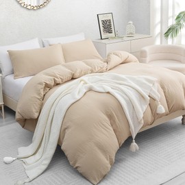 Pamposh Single Duvet Cover Set - Pre-Washed Microfibre Bedding Set for Added Softness & Comfort - Lightweight Premium Quilt Cover Set for All Seasons With Zipper Closure