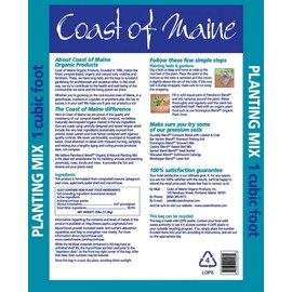 Coast of Maine Penobscot Blend, Organic and Natural Planting Mix, 1 cu ft