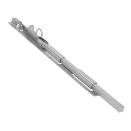 Lock Picaporte 30cm Unidereccional Acero Lp30 Lock Color Plateado
