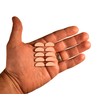 GMS Optical Ultra-Thin Quality Adhesive Halfmoon Felt Nose Pads -