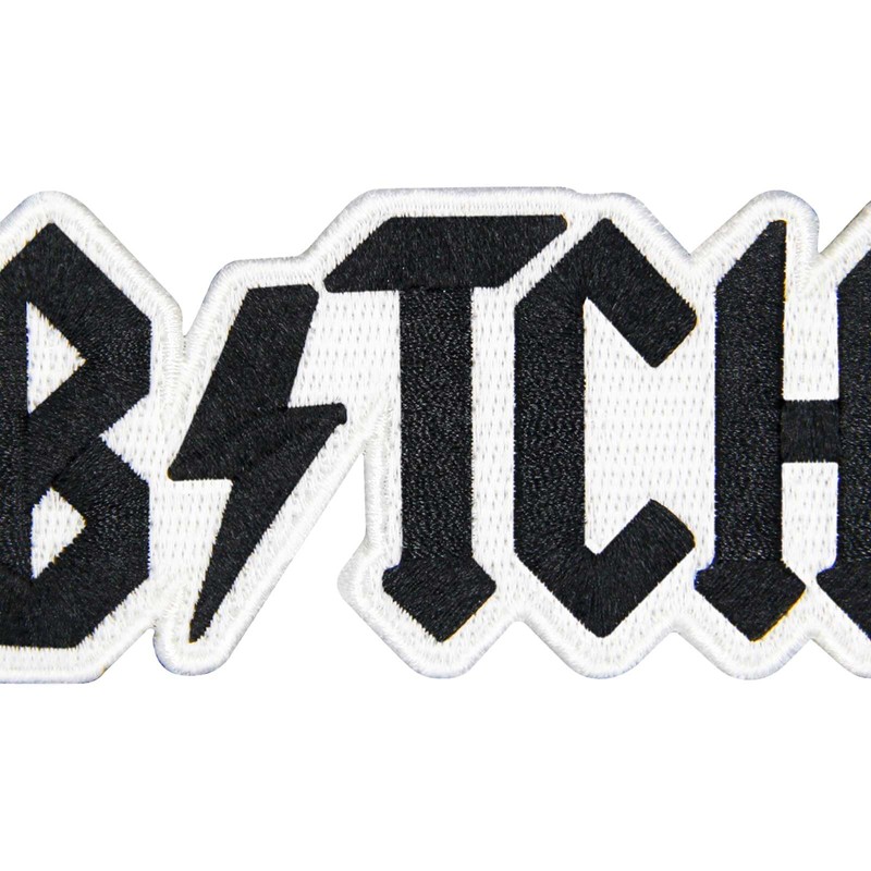 Rocking Planet BTCH - Parche de iluminación bordado, emblema para