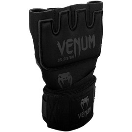 Venum Unisex Kontact Gel Hand Wraps, Black/Black, Unique EU