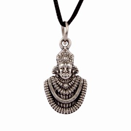 Rudra Empire Spiritual Khatu Shyam Ji Pendant Shyam Baba Locket for Men and Women, Free Size, Brass, No Gemstone