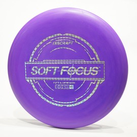 Discraft Putter Line Soft Focus Disc Golf Putter & Approach Disc, Pick Color/Weight [Stamp & Exact Color May Vary] Orange 173-174 Grams