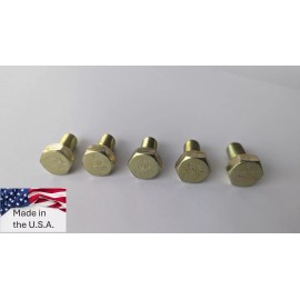 For John Deere XUV Gator Wheel Bolts for John Deere VG12353 5-Pack ORIGINAL Zinc/Yellow USA MFG