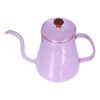 Coffee Kettle Glass Coffee Pot 600ML Coffee Drip Kettle Long